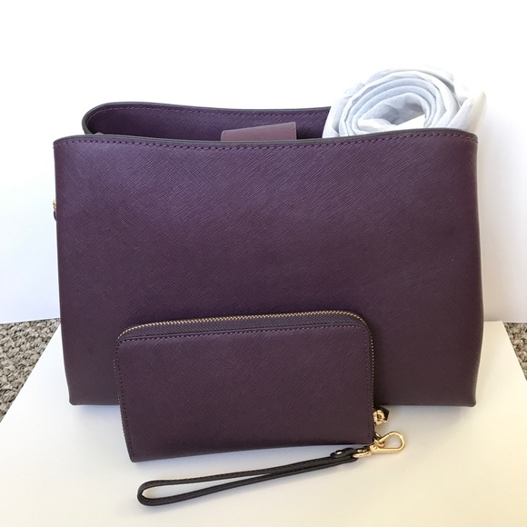 🌹🌸🚫OUTSTOCK🚫mk satchel set/wallet & crossbody - Picture 2 of 8